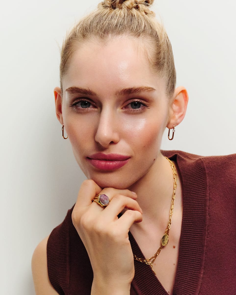 Pembe Kuvars Yüzük