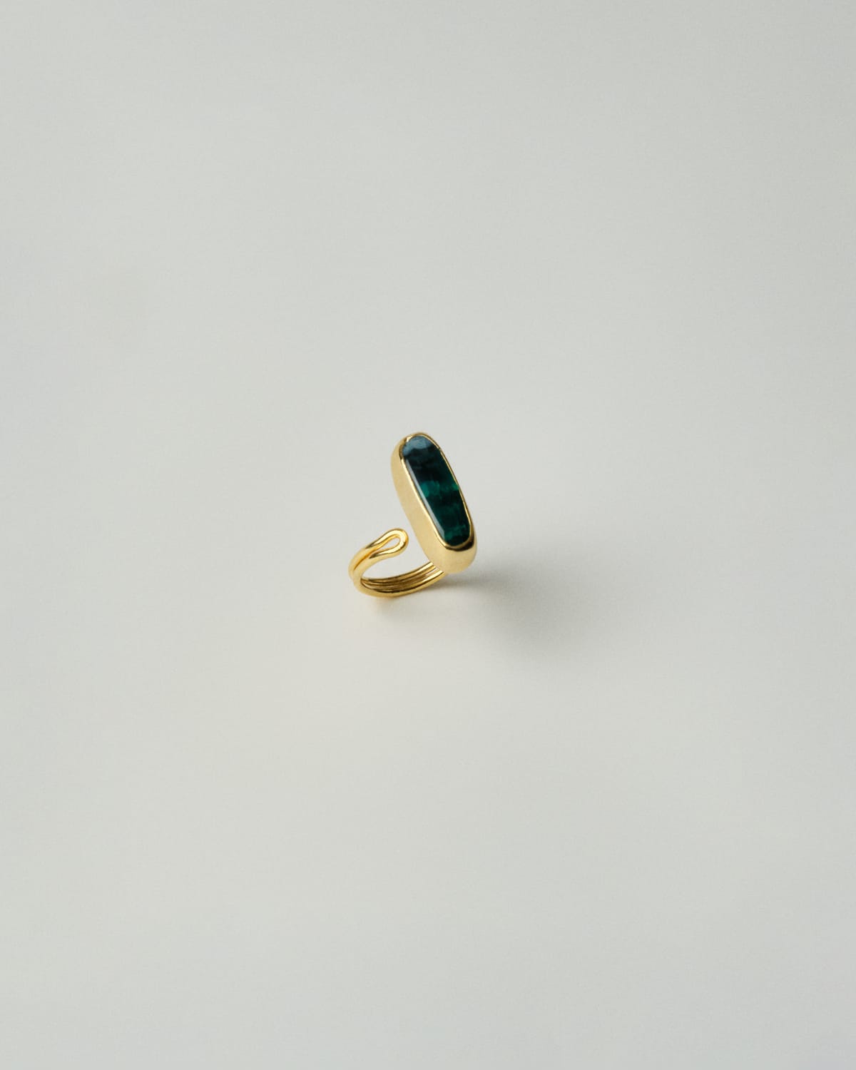 Alternative view of Malakit Gold Yüzük