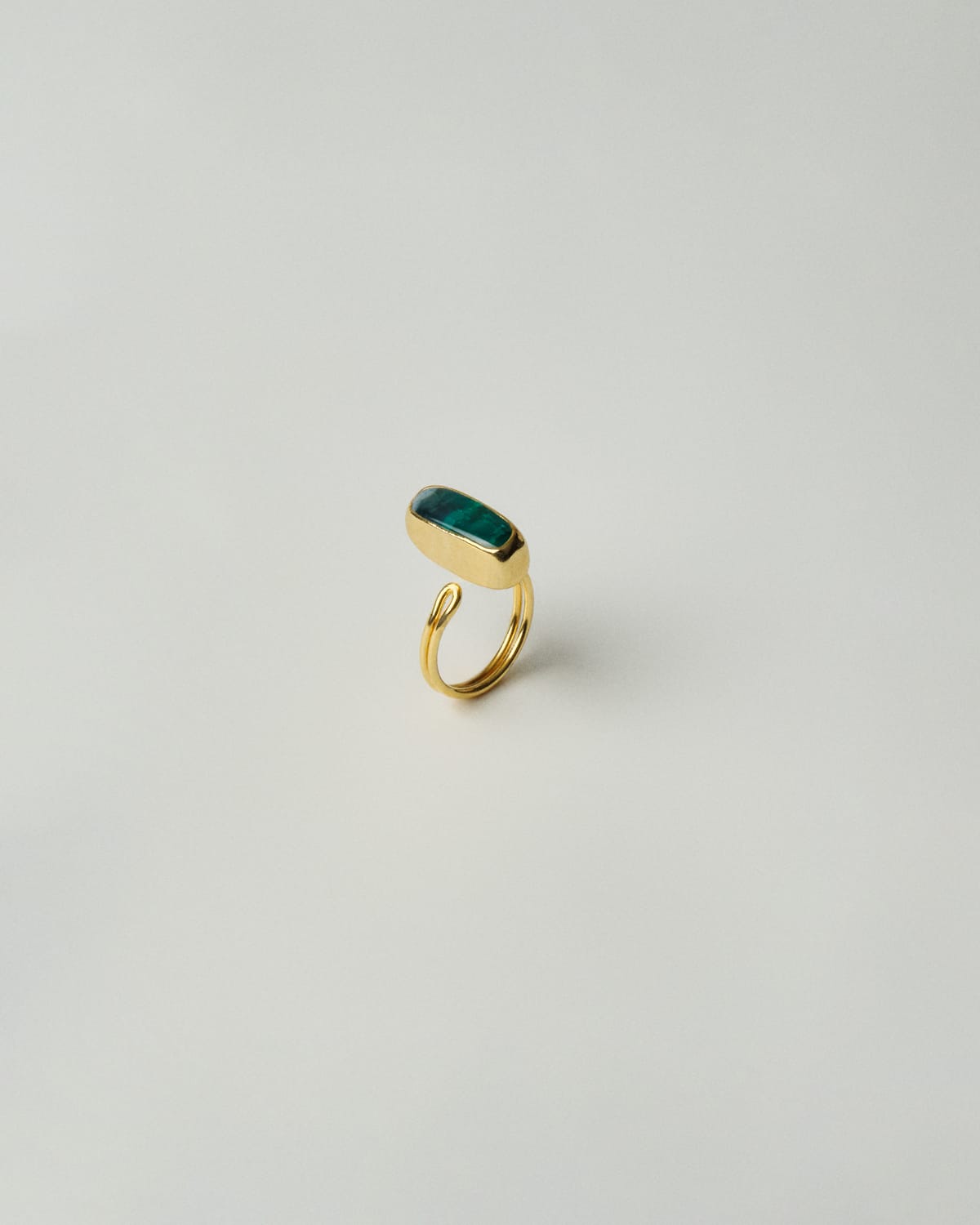 Malakit Gold Yüzük